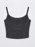 LC Waikiki U Neck Regular Strappy Crop Women's Singlet